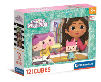 Puzzle Clementoni 41193 GABBY'S DOLLHOUSE Cubi Puzzle (ord.min.1.00unità)