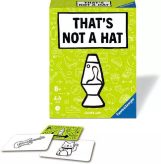 Gioco di società Gioco Ravensburger 22589 That's Not a Hat 2 pop Culture (ord.min.1.00 unità)