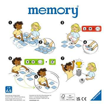 Memory Gioco memory Ravensburger 20889 Classic (ord.min.1.00 unità)