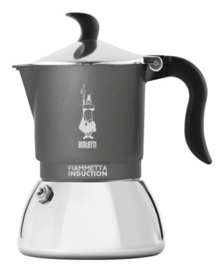 Caffettiera Caffettiera Bialetti 0007148 FIAMMETTA INDUCTION Grigio e Cromo (ord.min.1.00 unità)
