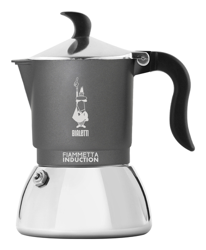Caffettiera Caffettiera Bialetti 0007145 FIAMMETTA INDUCTION Grigio e Cromo (ord.min.1.00 unità)