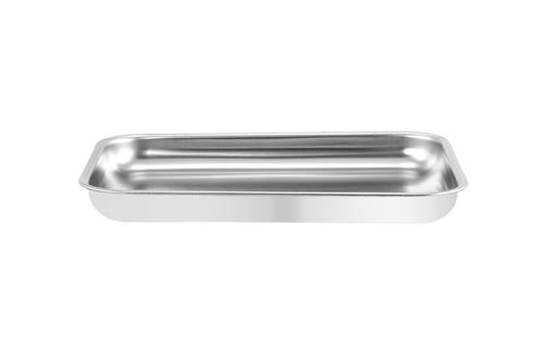 Teglia forno Teglia Steel Pan 11049 PATENTED bassa Cromo (ord.min.1.00 unità)