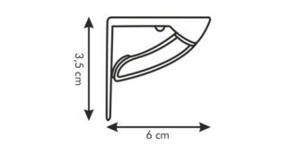 Set fermatovaglia Set fermatovaglia Tescoma 420816 PRESTO a molla Bianco (ord.min.1.00 unità)