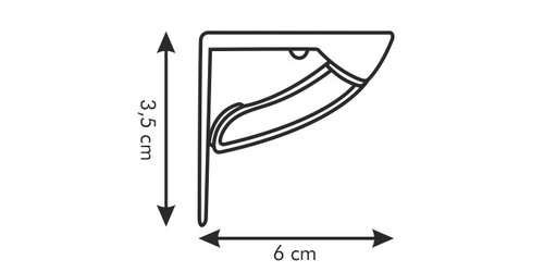 Set fermatovaglia Set fermatovaglia Tescoma 420816 PRESTO a molla Bianco (ord.min.1.00 unità)