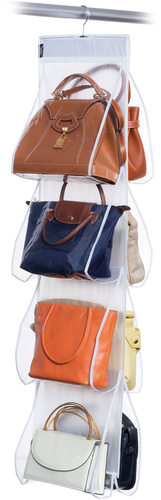 Organizer appendibile Organizer appendibile Domoliving 908045 portaborse 8P Trasparente (ord.min.1.00 unità)