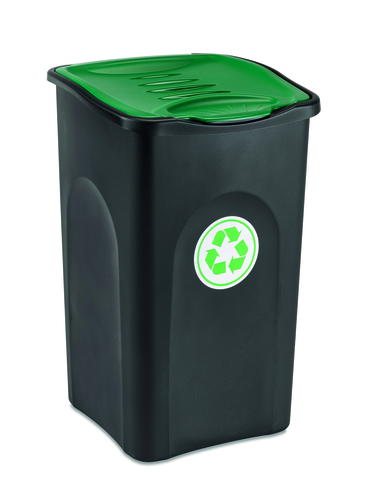 Pattumiera differenziata Pattumiera differenziata Stefanplast 70651 ECOGREEN Nero e Verde (ord.min.1.00 unità)