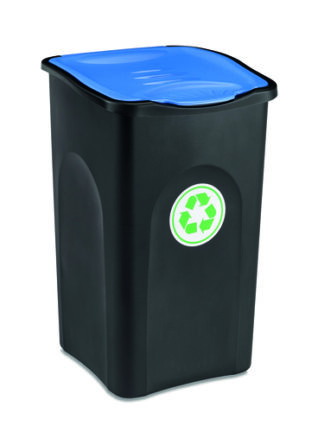 Pattumiera differenziata Pattumiera differenziata Stefanplast 70652 ECOGREEN Nero e Blu (ord.min.1.00 unità)