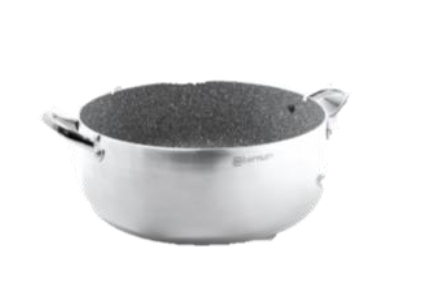 Casseruola Casseruola Aeternum Y0F8C20300 GRANDE FAMIGLIA DELUXR Silver (ord.min.1.00 unità)
