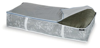 Custodia coperte Custodia coperte Domoliving 908030 BOB TON con cerniera zip Bianco e G (ord.min.1.00 unità)