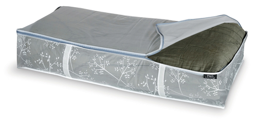 Custodia coperte Custodia coperte Domoliving 908030 BOB TON con cerniera zip Bianco e G (ord.min.1.00 unità)