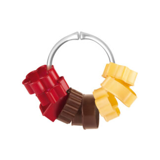 Stampo biscotti Formine biscotti Tescoma 630900 DELICIA forme tradizionali Colori asso (ord.min.1.00 unità)