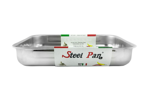 Rostiera Rostiera Steel Pan 10182 Cromo satinato (ord.min.1.00 unità)
