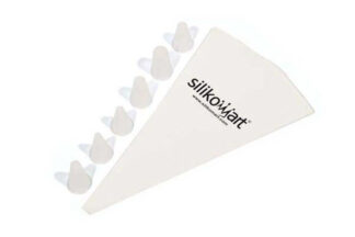 Sacco decoratore dolci Sacco decoratore dolci Silikomart 70 033 99 0060 con 6 beccucci Bianco (ord.min.1.00 unità)