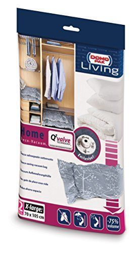 Set sacchi salvaspazio Set sacchi salvaspazio Domoliving 913010 EVO VALVE sottovuoto Traspare (ord.min.1.00 unità)