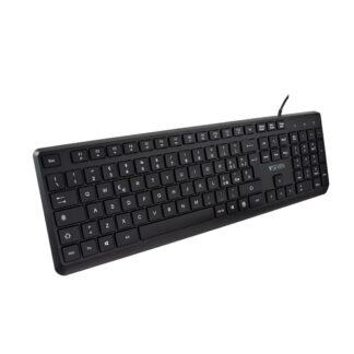 Tastiera computer V7 KU350IT Pro Wired Black Tastiera computer (ord.min.1.00unità)