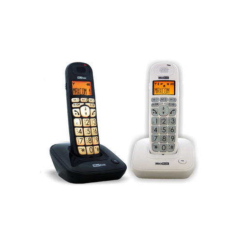 Cordless Cordless Maxcom MC6800 DECT Black (ord.min.1.00 unità)