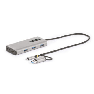 Hub multiporta HUB Startech.Com 167B USBC MULTIPORT Docking station USB C Silver (ord.min.1.00 unità)