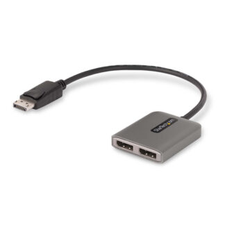Splitter displayport Splitter displayport Startech.Com MST14DP122DP DP 1.4 a 2x DP 5K Grey (ord.min.1.00 unità)
