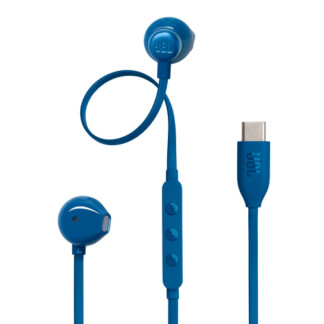 Auricolari microfono filo Auricolari microfono filo Jbl JBLT305BLU TUNE 305C Blue (ord.min.1.00 unità)