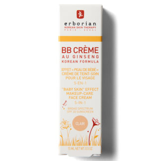 Creme colorate viso Crema colorata viso Erborian Mini Bb Crème Ginseng Clair (ord.min.1.00 unità)
