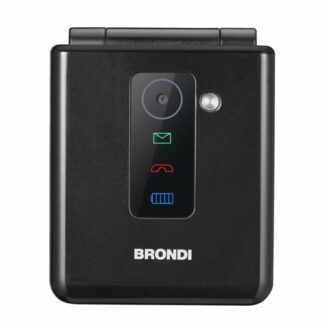 Cellulare Cellulare Brondi 10281070 FLIPPER Dual Sim Black metal (ord.min.1.00 unità)