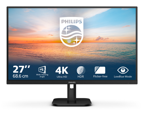 Monitor Monitor Philips 27E1N1800A 00 1000 SERIES Black (ord.min.1.00 unità)