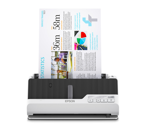 Scanner Scanner Epson B11B271401 DS C490 White e Grey (ord.min.1.00 unità)