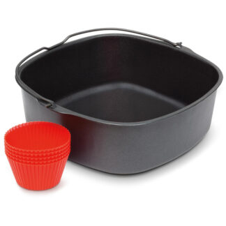 Kit accessori friggitrice Kit accessori Philips HD9925 01 AIRFRYER Teglia da forno e stampi muff (ord.min.1.00 unità)