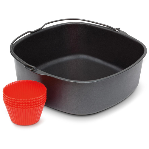 Kit accessori friggitrice Kit accessori Philips HD9925 01 AIRFRYER Teglia da forno e stampi muff (ord.min.1.00 unità)