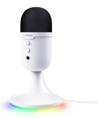 Microfono USB Trust 25374 GXT 234W Yunix RGB White Microfono USB (ord.min.1.00unità)