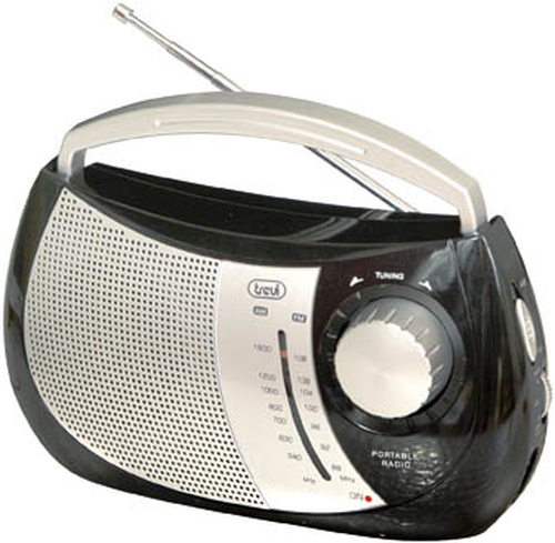 Radio Radio Trevi 0076400 RA 764 Black e Silver (ord.min.1.00 unità)