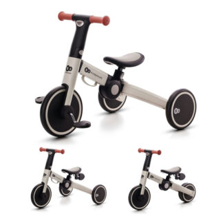 Triciclo Kinderkraft KR4TRI22GRY0000 4TRIKE Trasformabile 3 in 1 Silve Triciclo (ord.min.1.00unità)