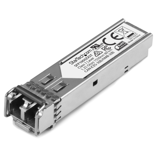 Modulo SFP Modulo SFP Startech.Com SFP1000ZXST Conforme MSA Silver (ord.min.1.00 unità)