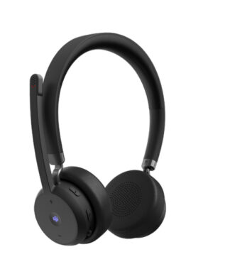 Cuffie microfono bluetooth Cuffie microfono bluetooth Lenovo 4XD1M80020 Wireless VoIP Headset Bla (ord.min.1.00 unità)