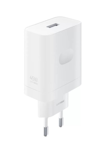 Caricabatterie USB Caricabatterie Realme VCB4JAEH SUPERVOOC 45W White (ord.min.1.00 unità)