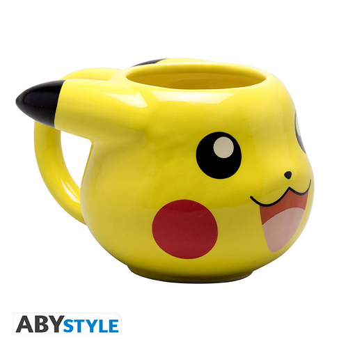 Tazza mug Tazza mug Abystyle ABYMUGA474 POKÉMON 3D Pikachu Head Giallo (ord.min.1.00 unità)