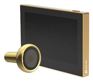 Citofono SMART Citofono Ezviz CS HP2 R100 6E2WB GD Spioncino con display Gold (ord.min.1.00 unità)