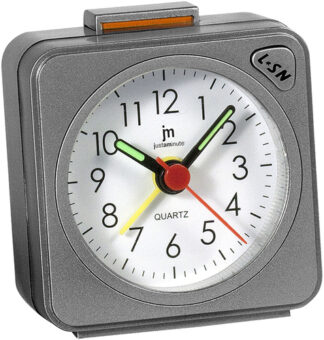 Sveglia Sveglia Lowell JA7051S JUSTAMINUTE Con funzione snooze Silver (ord.min.1.00 unità)