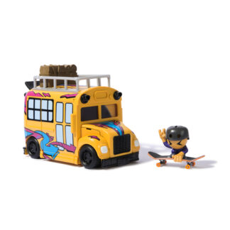Set personaggio Set personaggio Spin Master 6071034 TECH DECK Skate crew Playset bus A (ord.min.1.00 unità)