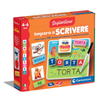 Prescolare Gioco prescolare Clementoni 16859 SAPIENTINO BABY MONTESSORI Imparo a (ord.min.1.00 unità)