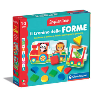 Prescolare Gioco prescolare Clementoni 16865 SAPIENTINO BABY MONTESSORI Il Trenin (ord.min.1.00 unità)