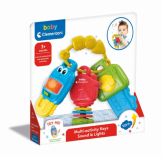 Prime attività Gioco prima infanzia Clementoni 17914 BABY Multi-activity Keys Suoni e (ord.min.1.00 unità)