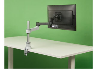 Supporto monitor TV scrivania Supporto monitor TV scrivania R go Tools RGOVLZE4SI ZEPHER Single Silv (ord.min.1.00 unità)