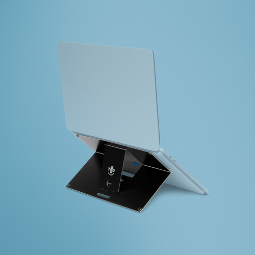 Supporto notebook Supporto notebook R go Tools RGORIATBL RISER Attachable Black (ord.min.1.00 unità)