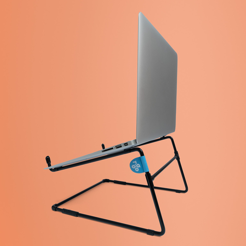 Supporto notebook Supporto notebook R go Tools RGOSC020BL STEEL Office Black (ord.min.1.00 unità)