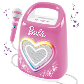 Karaoke Lisciani 104475 BARBIE Partymaker Rosa Karaoke (ord.min.1.00unità)