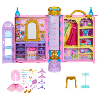 Playset bambola Playset bambola Mattel HXC20 DISNEY PRINCESS Guardaroba da Favola play (ord.min.1.00 unità)