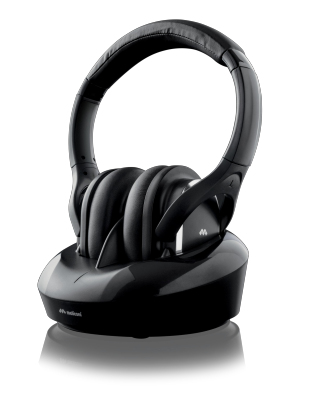 Cuffie wireless Cuffie Meliconi 497335 HP SERIES Digital Plus Black (ord.min.1.00 unità)