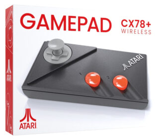 Gamepad Gamepad Retro Games Ltd 1147021 ATARI CX78+ Black (ord.min.1.00 unità)