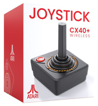 Joystick Joystick Retro Games Ltd 1145025 ATARI CX40+ Wireless Black (ord.min.1.00 unità)